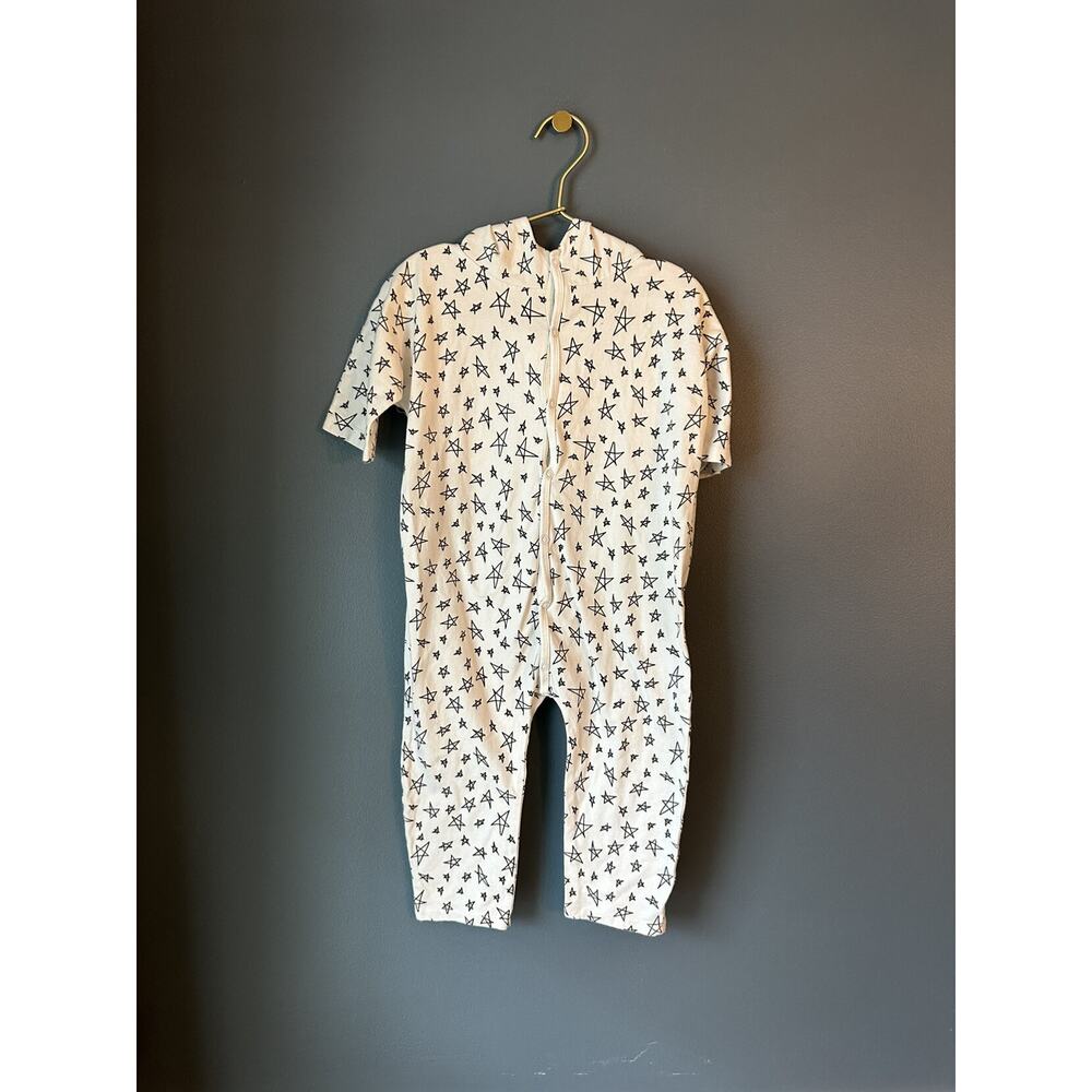 June & January Star‎ Print Hoodie Jumper